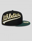 GORRA NEW ERA ATHLETICS MULTI LOGO 59FIFTY  BLACK