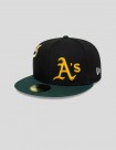 GORRA NEW ERA ATHLETICS MULTI LOGO 59FIFTY  BLACK