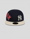 GORRA NEW ERA NY YANKEES MULTI LOGO 59FIFTY  NAVY
