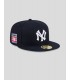 GORRA NEW ERA NY YANKEES HALL OF FAME 26 59FIFTY  NAVY
