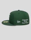 GORRA NEW ERA NEW ERA HERITAGE SCRIPT 59FIFTY FITTED GREEN