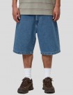 SHORTS CARHARTT WIP  LANDON SHORT  BLUE HEAVY STONE WASH