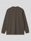 CAMISETA CARHARTT WIP  CHASE LS TEE  SHUNGITE