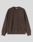 SUDADERA CARHARTT WIP  LAMBERT SWEAT  TOBACCO