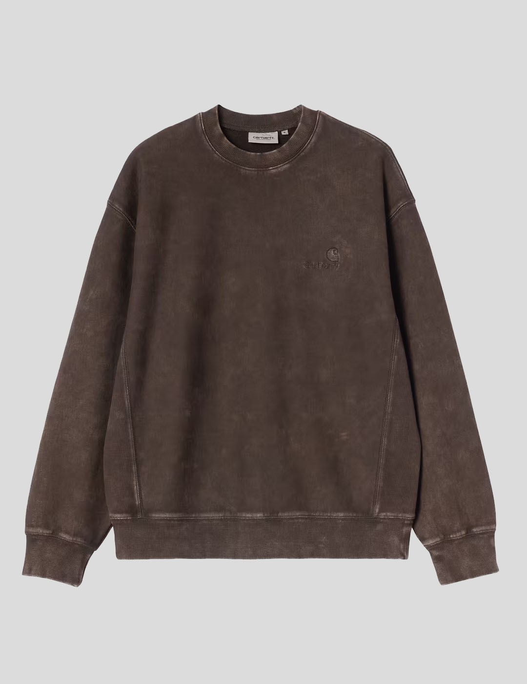 SUDADERA CARHARTT WIP  LAMBERT SWEAT  TOBACCO