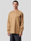 CAMISETA CARHARTT WIP  AMERICAN SCRIPT LS TEE  DUSTY HAMILTON BROWN