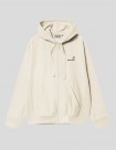 SUDADERA CARHARTT WIP  HOODED AMERICAN SCRIPT JACKET  NATURAL 