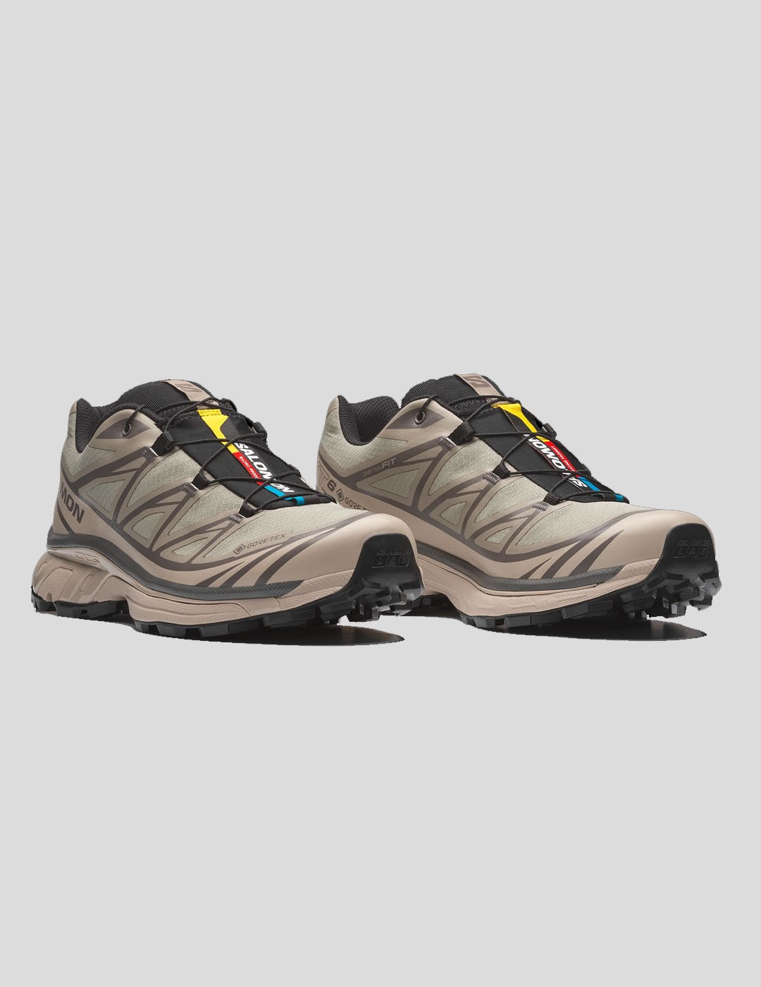 ZAPATILLAS SALOMON XT-6  GORETEX WHITE PEPPER-SILVER SAGE-DARK