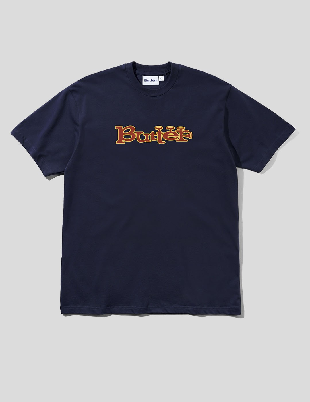 CAMISETA BUTTER GOODS TRUMPET TEE  DARK NAVY