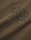 CAMISETA BUTTER GOODS TERRAIN TEE  DARK TAUPE