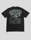 CAMISETA BUTTER GOODS TERRAIN TEE  BLACK