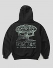 SUDADERA BUTTER GOODS TERRAIN PULLOVER HOODIE  BLACK