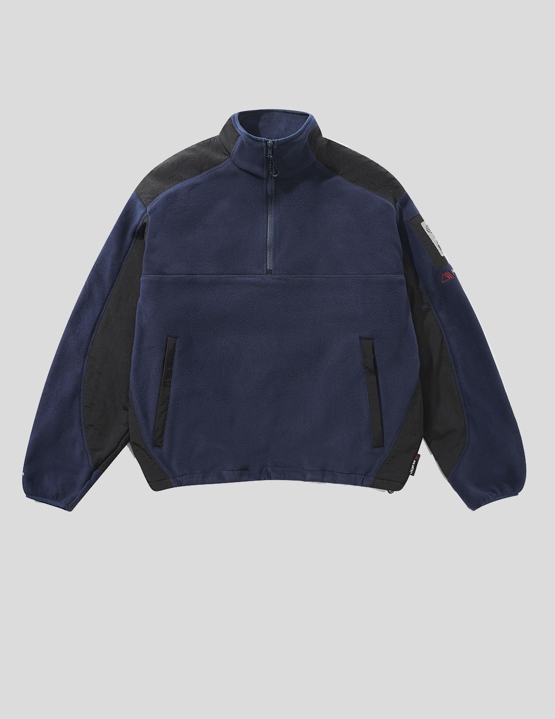 SUDADERA BUTTER GOODS POLARTEC 1-4 ZIP PULLOVER  NAVY