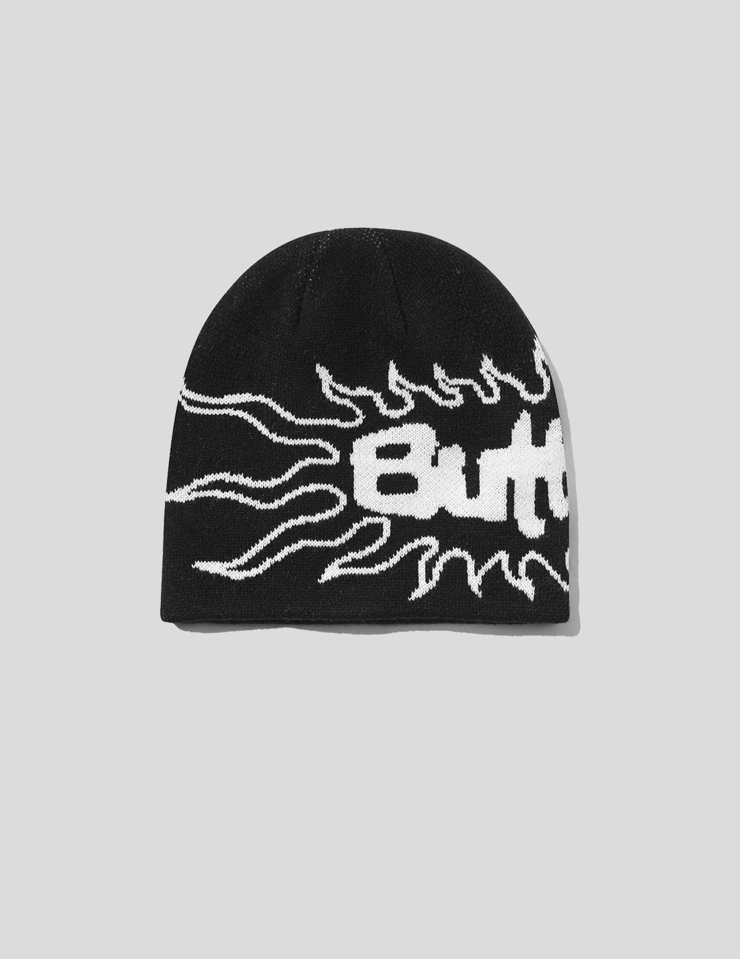 GORRO BUTTER GOODS SOLAR SKULLY BEANIE  BLACK