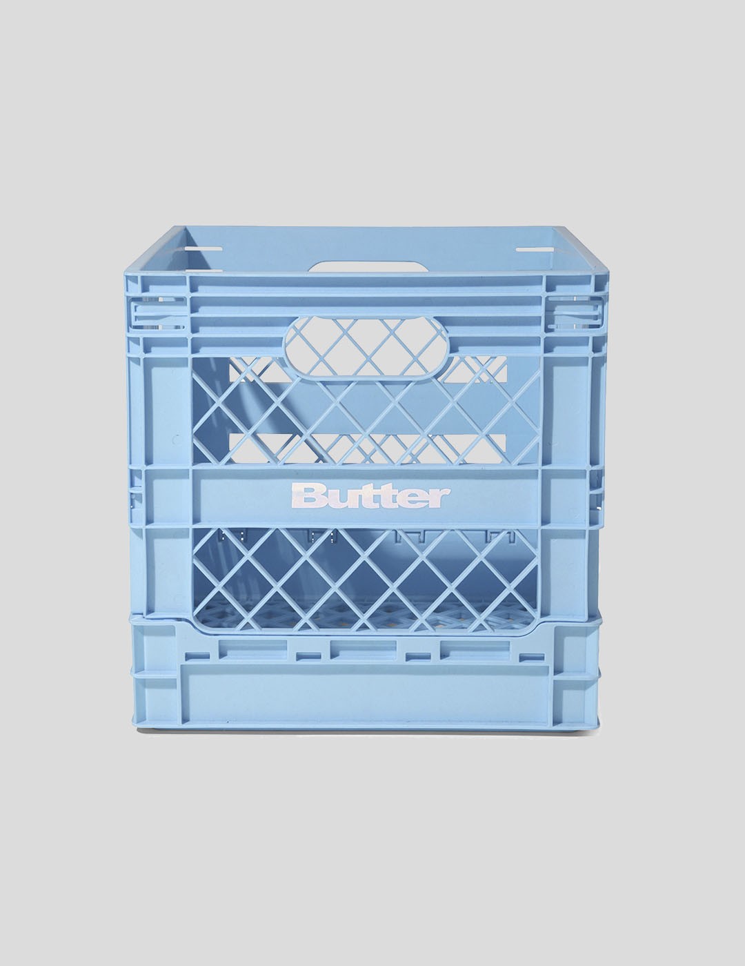 ACCESORIOS BUTTER GOODS COLLAPSABLE RECORD CRATE  BLUE