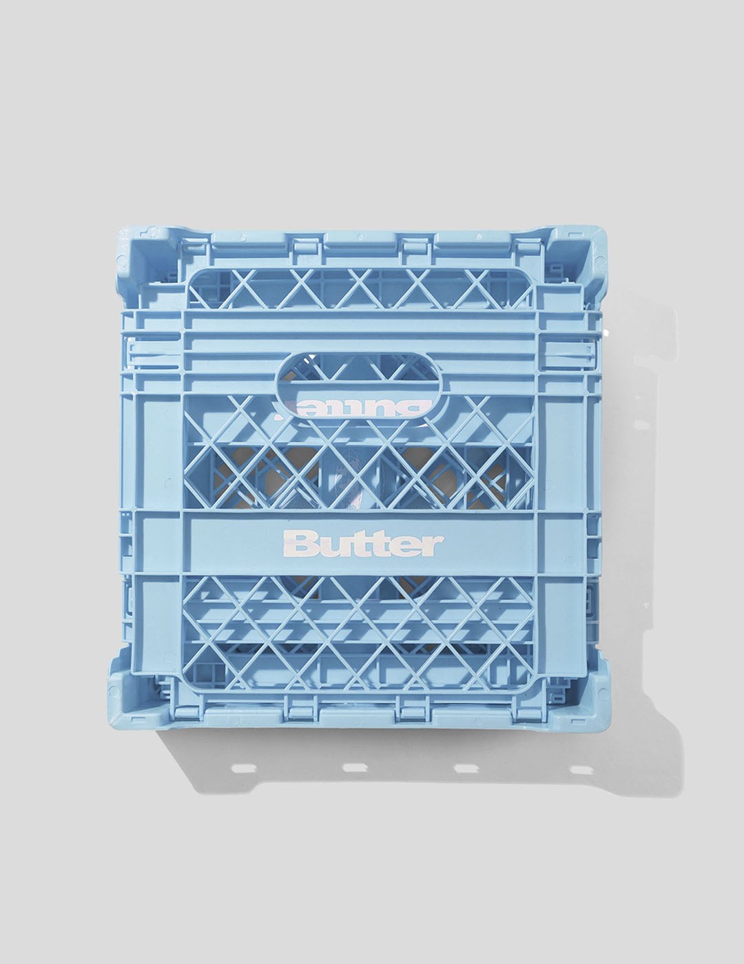ACCESORIOS BUTTER GOODS COLLAPSABLE RECORD CRATE  BLUE