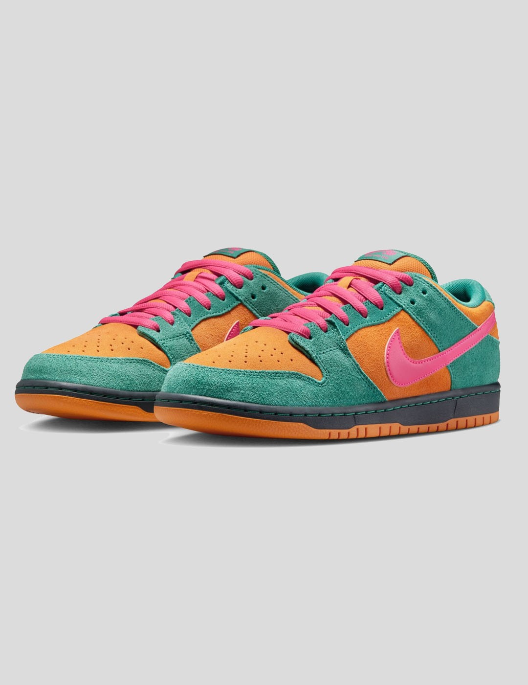 ZAPATILLAS NIKE SB DUNK LOW PRO  GREEN NOISE-WATERMELON-LIGHT CURRY