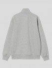 SUDADERA CARHARTT WIP  CHASE NECK ZIP SWEAT  GREY HEATHER