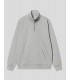 SUDADERA CARHARTT WIP  CHASE NECK ZIP SWEAT  GREY HEATHER