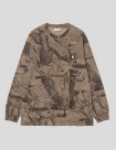 CAMISETA CARHARTT WIP  FEATHER TREE LS TEE  CAMO