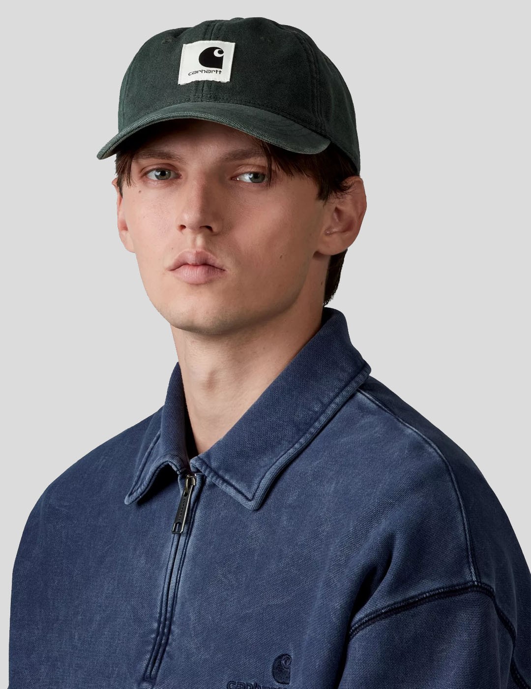 GORRA CARHARTT WIP  CANVAS CAP   RAVEN