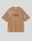 CAMISETA CARHARTT WIP  BRICKY MAN TEE  H BROWN-STONE DYED