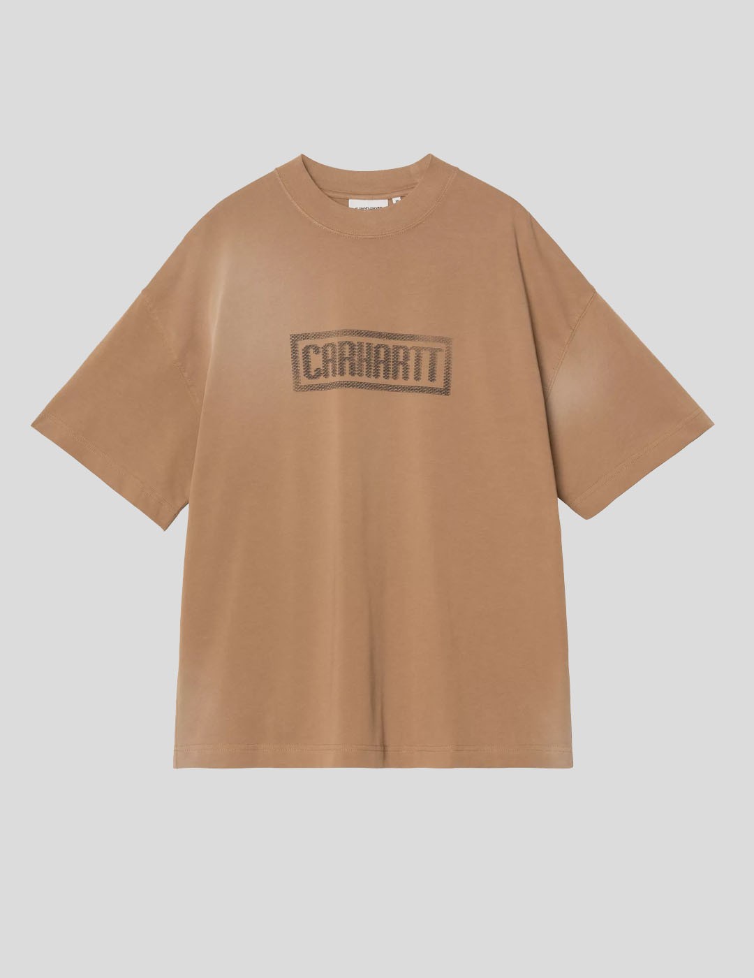 CAMISETA CARHARTT WIP  BRICKY MAN TEE  H BROWN-STONE DYED