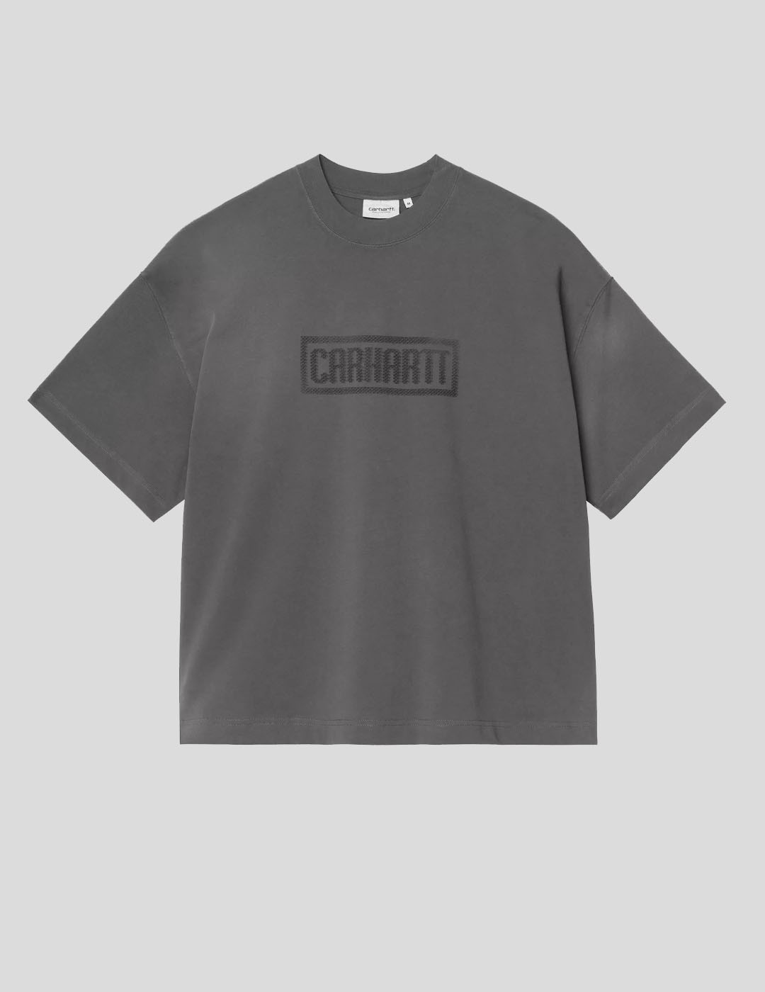 CAMISETA CARHARTT WIP  BRICKY MAN TEE  SOOT-STONE DYED