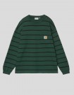 CAMISETA CARHARTT WIP  CARDONA POCKET LS TEE  DARK SCARAB