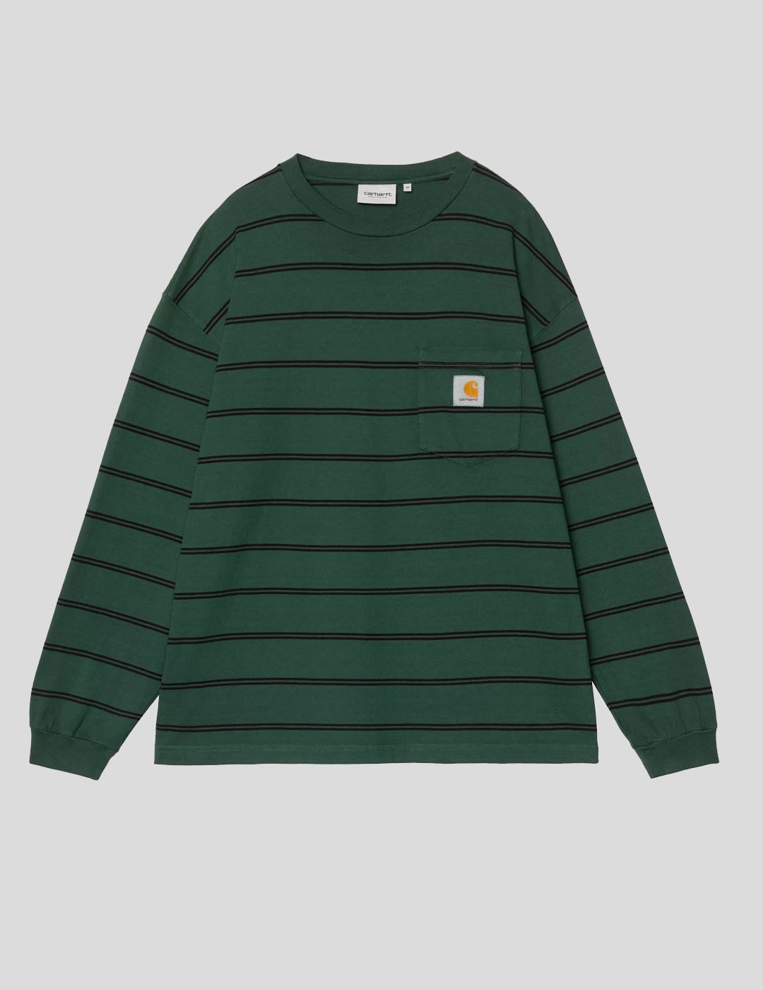 CAMISETA CARHARTT WIP  CARDONA POCKET LS TEE  DARK SCARAB