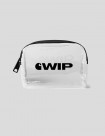 NECESER CARHARTT WIP  WIP TRAVEL CASE  CLEAR