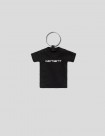 ACCESORIOS CARHARTT WIP  MINI SCRIPT KEYCHAIN  BLACK
