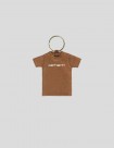ACCESORIOS CARHARTT WIP  MINI SCRIPT KEYCHAIN  HAMILTON BROWN