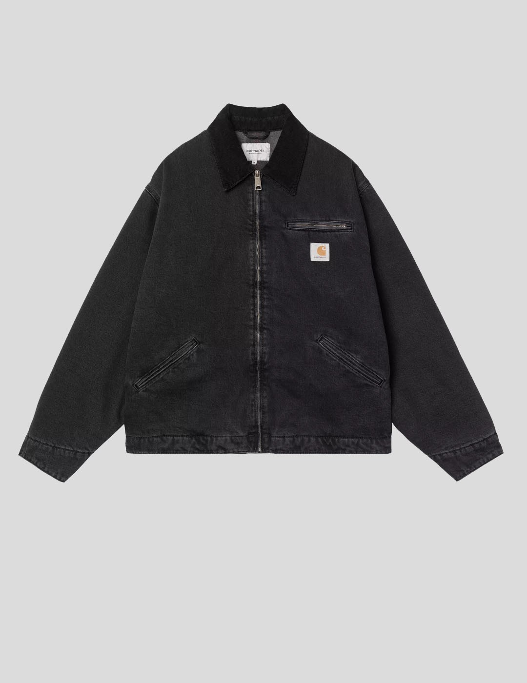 CHAQUETA CARHARTT WIP  OG DETROIT JACKET   BLACK-STONE WASHED
