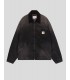 CHAQUETA CARHARTT WIP  OG DETROIT JACKET   BLACK-TOBACCO USED WASH
