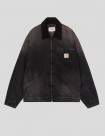 CHAQUETA CARHARTT WIP  OG DETROIT JACKET   BLACK-TOBACCO USED WASH