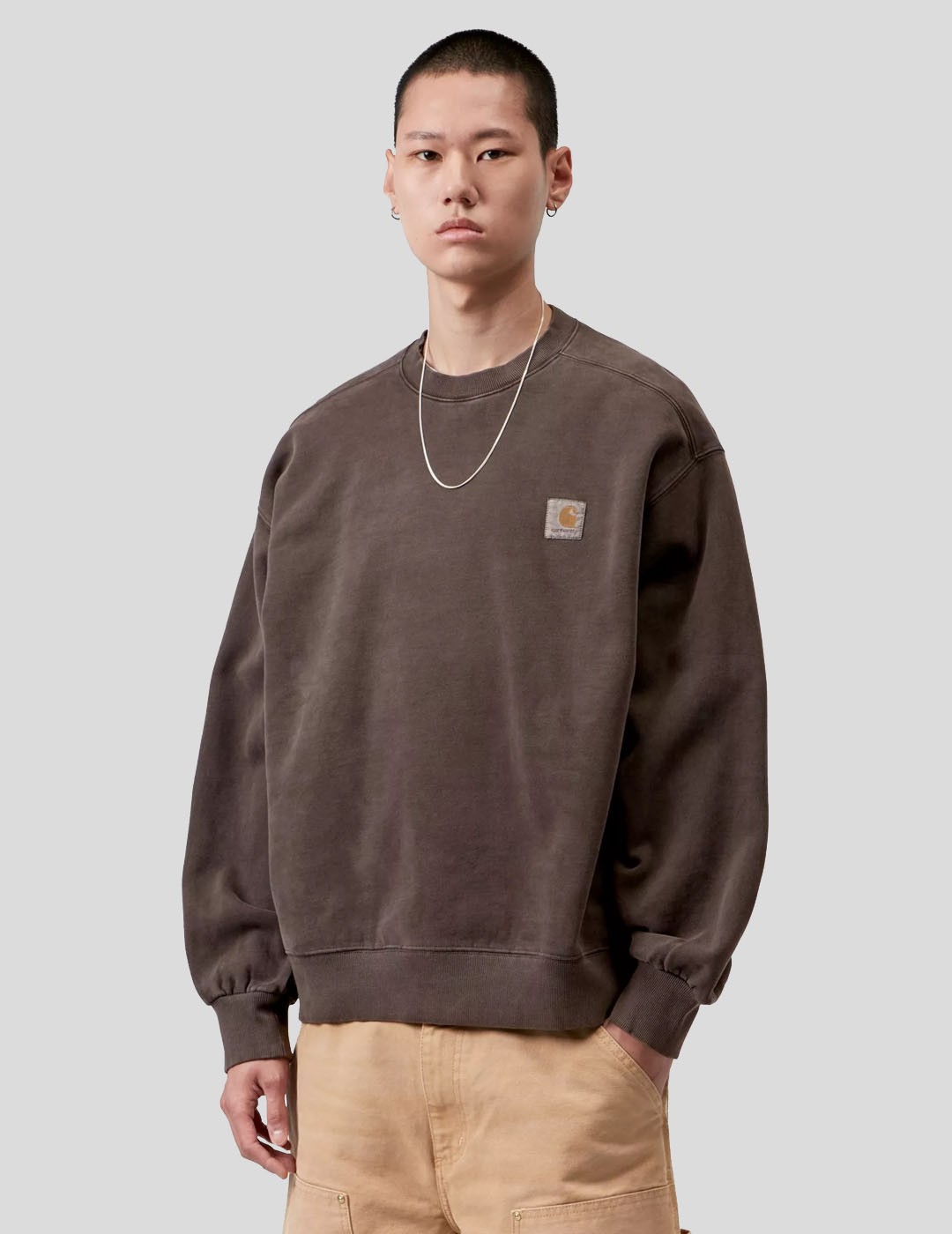 SUDADERA CARHARTT WIP  VISTA SWEAT  TOBACCO