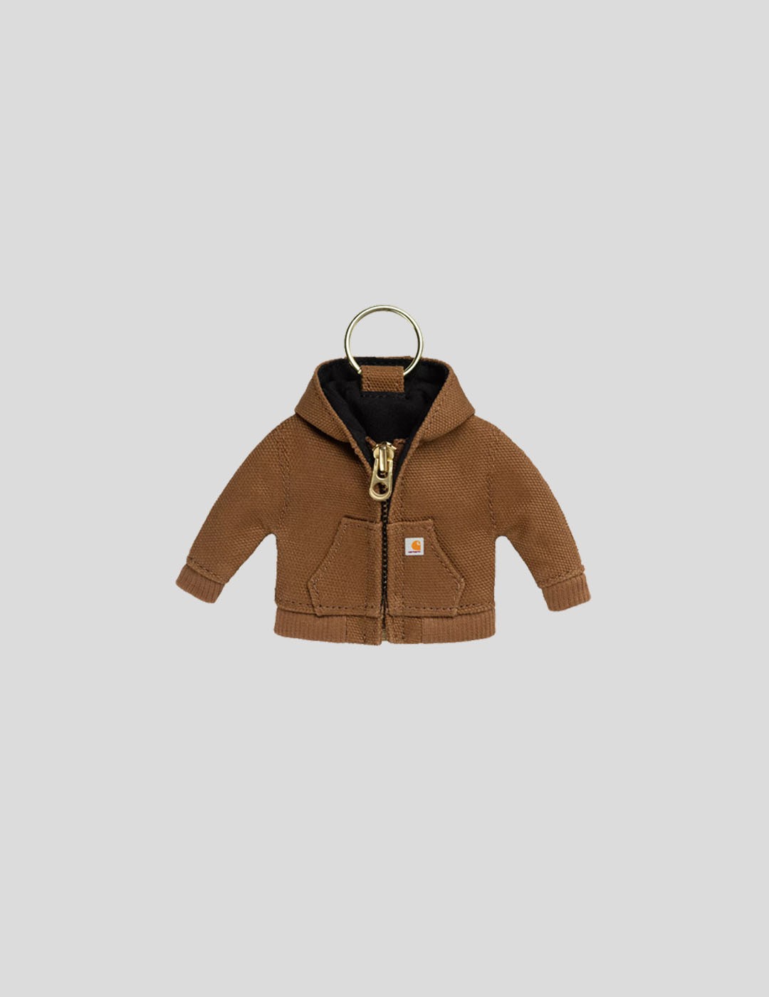 ACCESORIOS CARHARTT WIP  MINI ACTIVE JACKET KEYCHAIN  HAMILTON BROWN