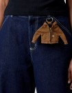 ACCESORIOS CARHARTT WIP  MINI ACTIVE JACKET KEYCHAIN  HAMILTON BROWN