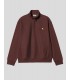 SUDADERA CARHARTT WIP  HALF ZIP AMERICAN SCRIPT  AMARONE