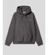 SUDADERA CARHARTT WIP  HOODED AMERICAN SCRIPT SWEATSHIRT  GRAPHITE