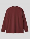 CAMISETA CARHARTT WIP  AMERICAN SCRIPT LS TEE  AMARONE