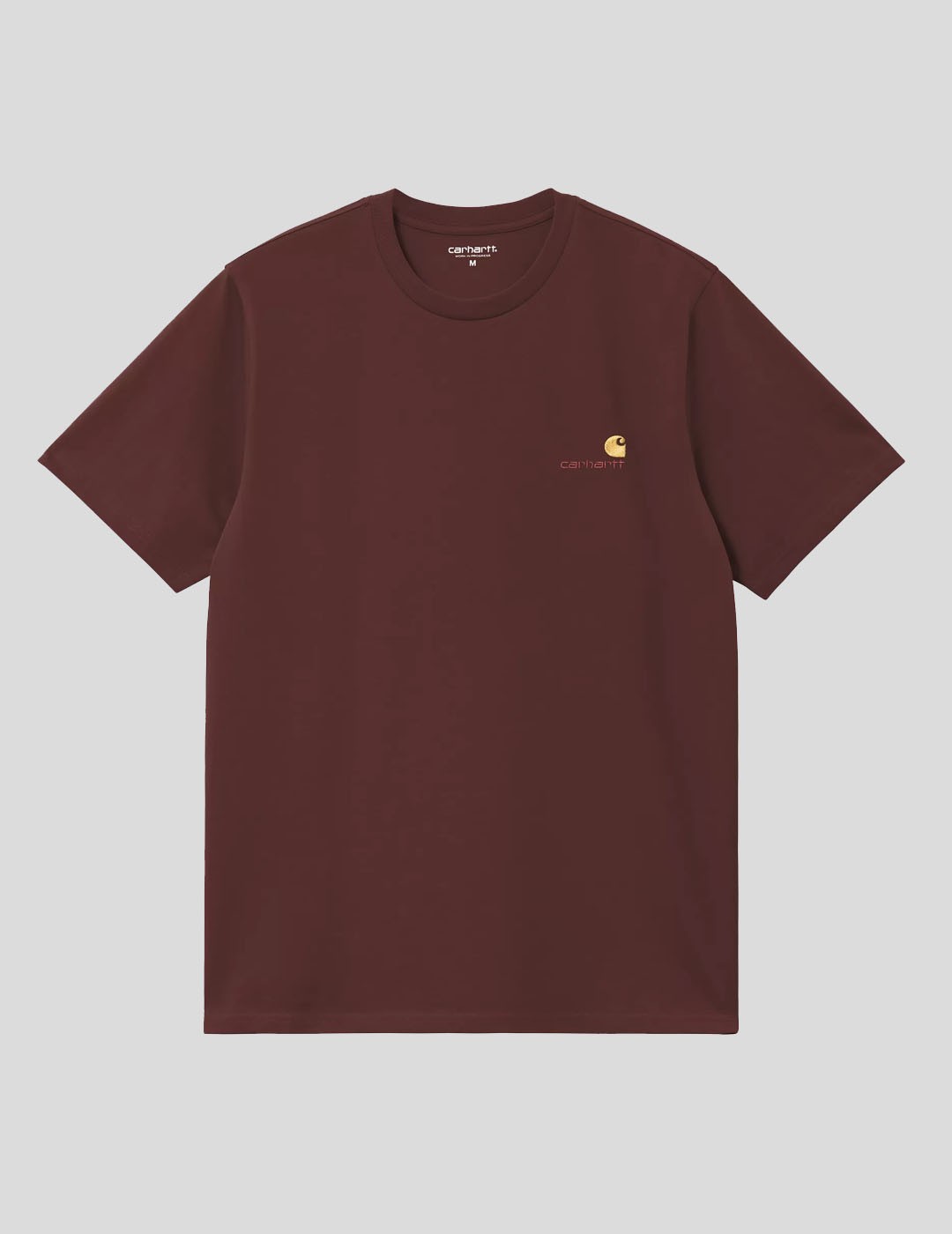 CAMISETA CARHARTT WIP  AMERICAN SCRIPT TEE  AMARONE