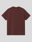 CAMISETA CARHARTT WIP  AMERICAN SCRIPT TEE  AMARONE
