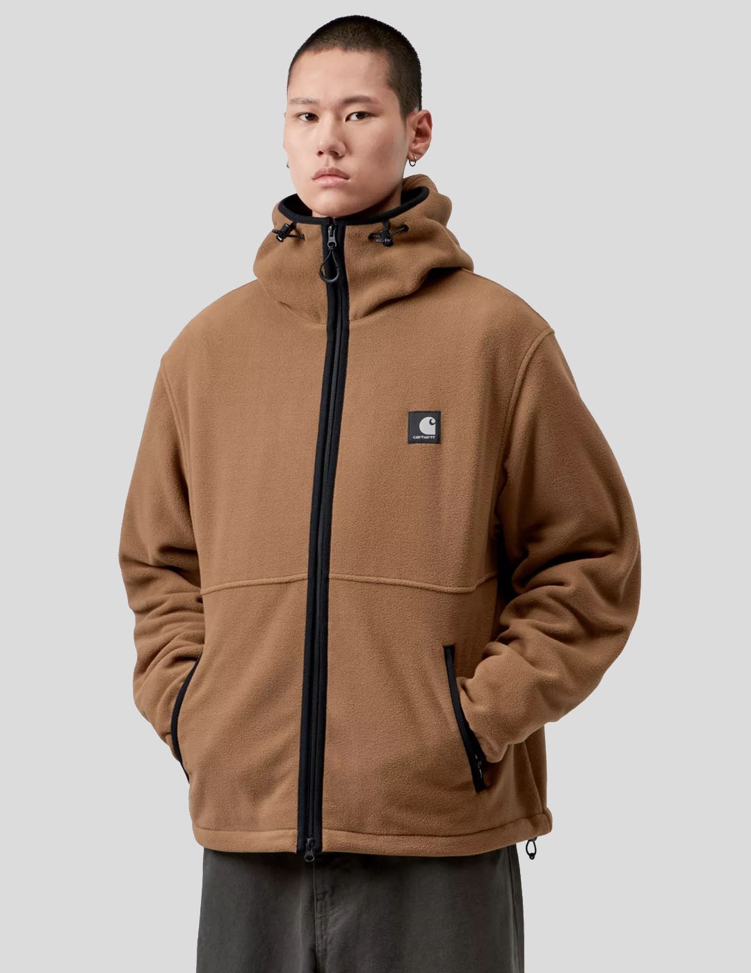 CHAQUETA CARHARTT WIP  BLEVIN LINER   H BROWN