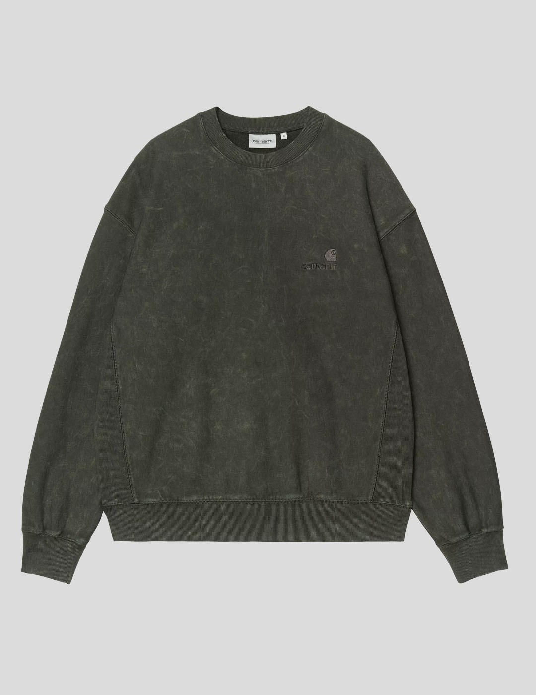 SUDADERA CARHARTT WIP  LAMBERT SWEAT  RAVEN MOON WASH