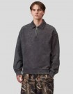 SUDADERA CARHARTT WIP  LAMBERT POLO SWEAT  BLACK MOON WASH