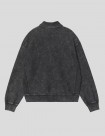 SUDADERA CARHARTT WIP  LAMBERT POLO SWEAT  BLACK MOON WASH