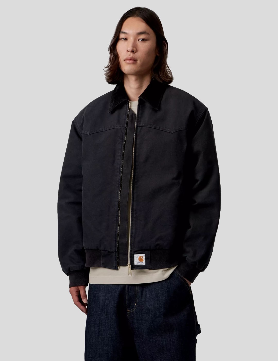 CHAQUETA CARHARTT WIP  OG SANTA FE JACKET  BLACK
