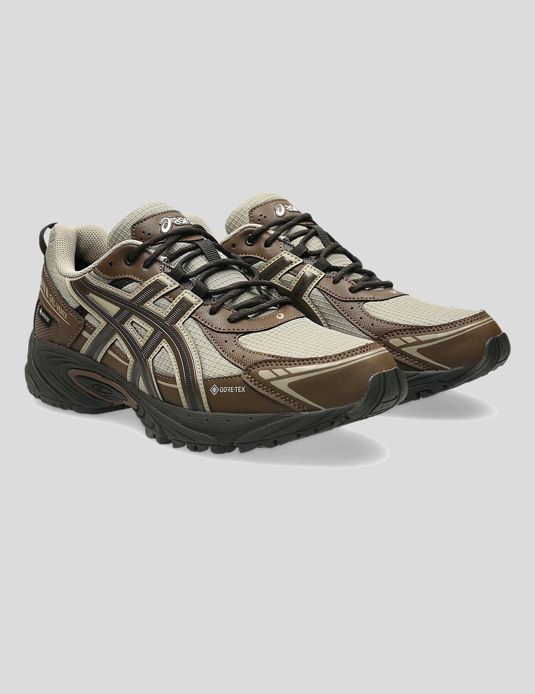 ZAPATILLAS ASICS GEL-VENTX GTX DRIFTWOOD-BROWN STORM